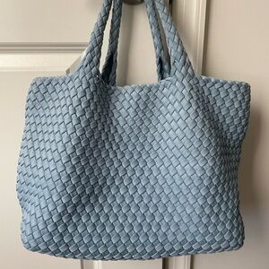 Naghedi light blue medium tote
